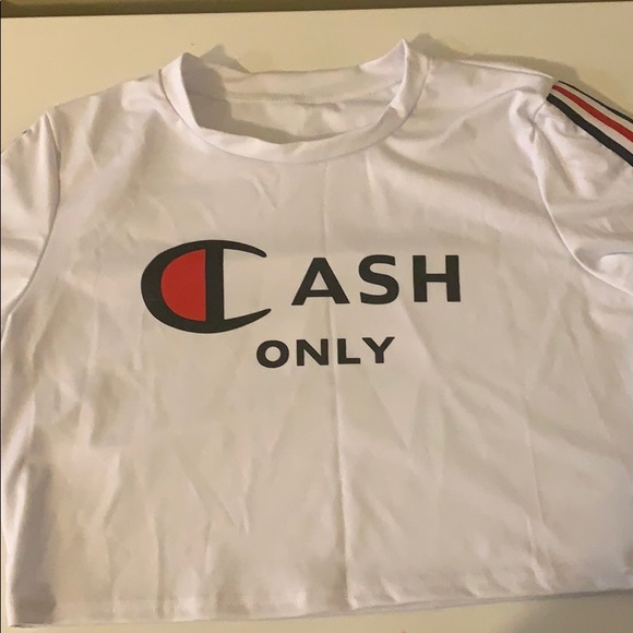 Cash Only White Crop Top!! - Picture 1 of 2